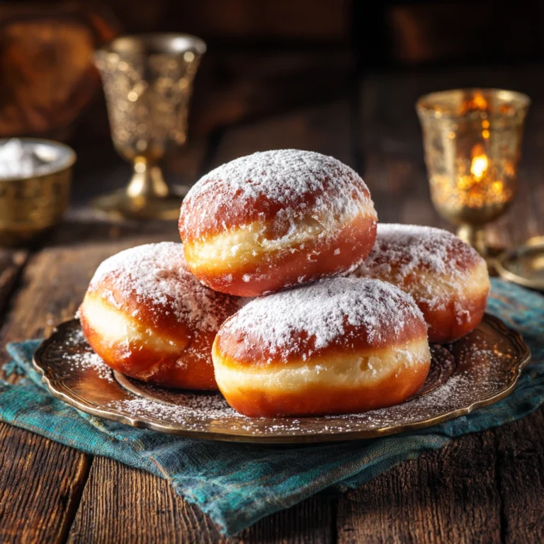 Pączki z nadzieniem różanym